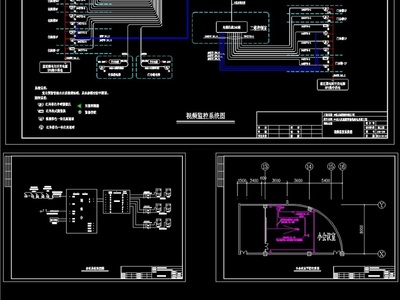 原創醫院弱電智能化工程CAD全套施工圖紙（含機房）-版權可商用
